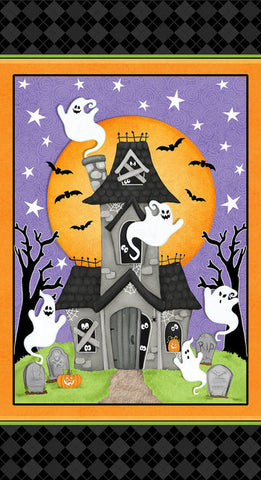 Ghostly Glow Town Panel