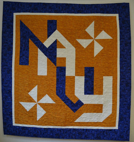 Navy Quilt