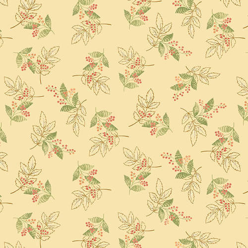 Spiced Garden Leaves Yellow