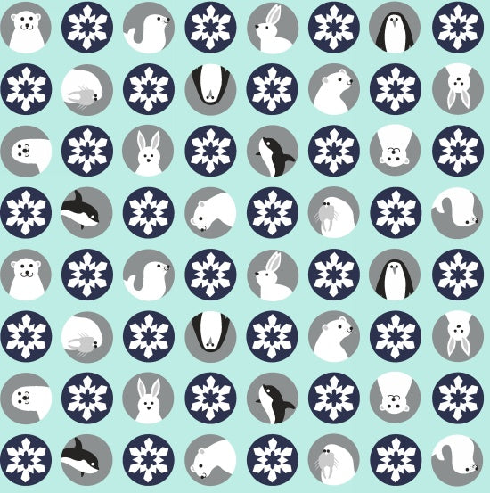 Arctic Girl Multi Blues