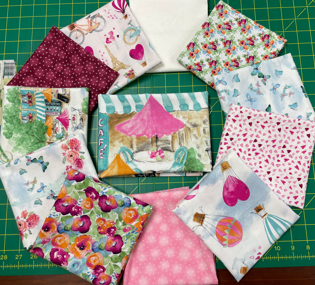 Love is in the Air Fat Quarters
