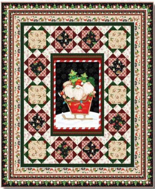 Timber Gnomies Tree Farm Quilt Kit