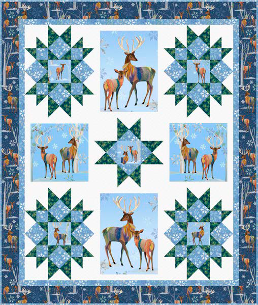 Winter Stars Quilt Kit