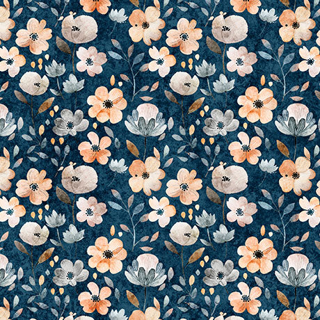 QT Cuties- Highland Cows Floral