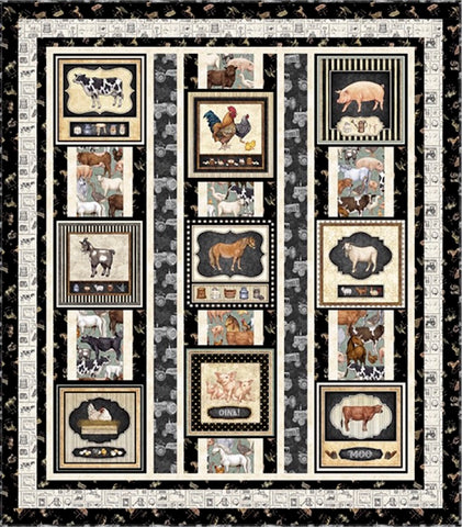 Country Farm Quilt Kit