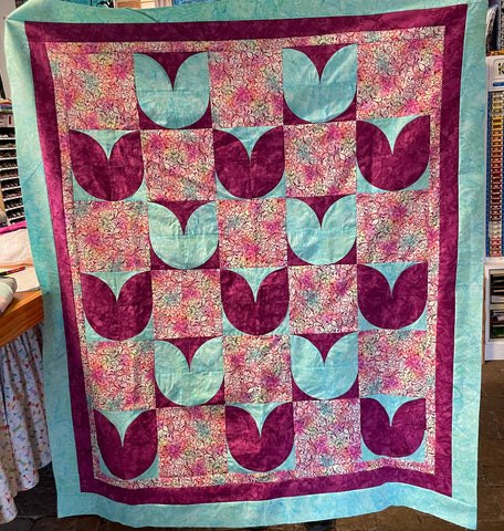 Tulips (3yrd quilt)