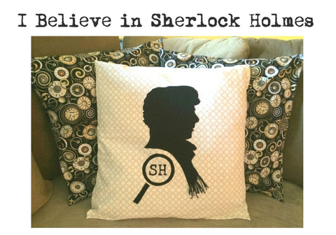 Sherlock Holmes Pillow Cover